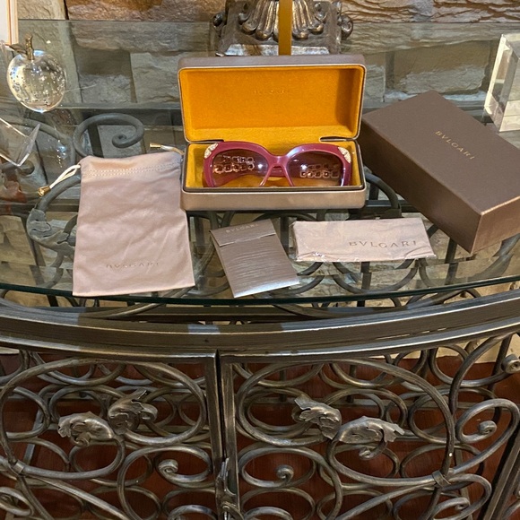 Bulgari Pink Sunglasses